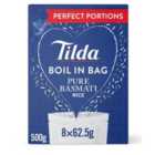 Tilda Boil in the Bag Pure Basmati Rice 8 x 62.5g