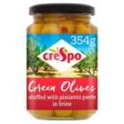 Crespo Green Olives with Pimiento 354g