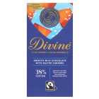 Divine 38% Milk Chocolate with Toffee & Sea Salt 90g