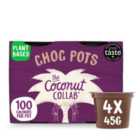 The Coconut Collaborative Dairy Free Milk Chocolate Ganache Pots 4 x 45g