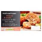 Waitrose Frozen 2 Salmon & Dill Fish Cakes, 230g