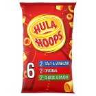 Hula Hoops Variety Multipack Crisps, 6x24g