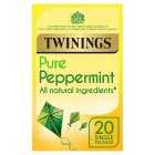 Twinings Pure Peppermint Herbal Tea Bags 20, 40g