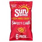 Sunbites Sun Ripened Sweet Chilli Multipack Snacks, 6x25g