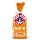 New York Bakery Co Sesame Bagels, 5s