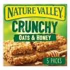 Nature Valley Crunchy Oats & Honey Cereal Bars, 5x42g