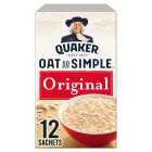 Quaker Oat So Simple Original Porridge Sachets, 270g