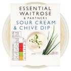 essential Waitrose Sour Cream & Chive Dip, 200g