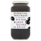 Essential Pitted Black Olives, drained 450g
