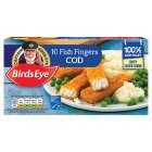 Birds Eye 10 Cod Fish Fingers, 280g