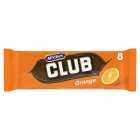 McVitie's Club Orange Chocolate Biscuit Bars, 154g