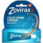 Zovirax Cold Sore Cream Tube, 2g