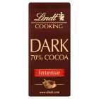 Lindt Intense Cooking Chocolate, 180g