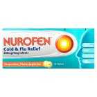 Nurofen Cold & Flu Relief Ibuprofen Tablets, each