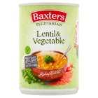 Baxters vegetarian lentil & vegetable, 400g