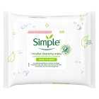 Simple Kind to Skin Cleansing Wipes, 20s