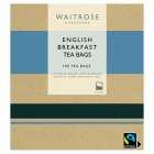 Waitrose English Breakfast 100 Tea Bags, 250g
