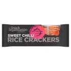 Snack Organisation Sweet Chilli Rice Crackers, 100g