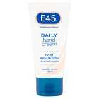 E45 Daily Moisturiser Hand Cream for Dry Skin, 50ml