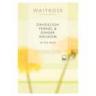 Waitrose Dandelion Fennel & Ginger Infusion 20 Tea Bags, 30g