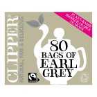 Clipper Organic Fairtrade Earl Grey Tea Bags 80s, 80s
