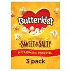 Butterkist Sweet & Salted Microwave Popcorn, 3x60g