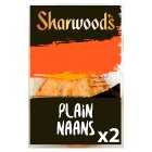 Sharwood's Plain Naans, 2s