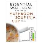 Essential Mushroom Soup in a Cup with Croutons, 4x24g