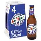 San Miguel Alcohol Free Lager 0.0%, 4x330ml