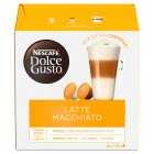 Nescafe Dolce Gusto Latte Macchiato Coffee Pods 8+8s, 183.2g