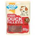Good Boy Duck Fillets, 80g