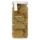 Waitrose Pitted Spanish Queen Olives, drained 113g