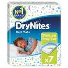 Huggies DryNites Bed Mats, 7 Pack