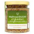Duchy Organic Mustard with Honey, 170g