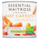 Essential Baby Carrots in Water, drained 265g