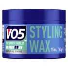VO5 Styling Long-Lasting Hold Wax, 75ml