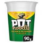 Pot Noodle Standard Chicken & Mushroom, 90g