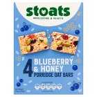 Stoats 4 Blueberry & Honey Porridge Oat Bars, 4x42g