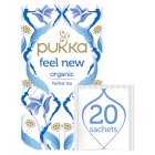 Pukka Feel New 20Herbal Tea Sachets, 40g