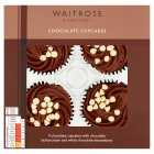 Waitrose chocolate cupcakes, 4s