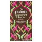 Pukka Peppermint & Licorice 20Herbal Tea Sachets, 30g