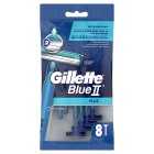 Gillette Blue II Disposable Razors, 8s