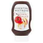 Essential Squeezy Brown Sauce, 470g