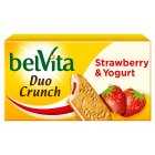 BelVita Breakfast Biscuits Duo Crunch Strawberry & Yogurt 5 Pack, 253g
