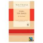 Waitrose Chai Tea 50 Tea Bags, 125g