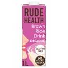 Rude Health Brown Rice Milk Long Life Organic Milk Alternative, 1litre