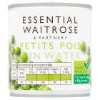 Essential Petits Pois in Water, drained 140g