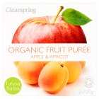 Clearspring Organic Purée Apple & Apricot, 2x100g