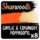 Sharwood's Garlic & Coriander Poppadoms, 8s