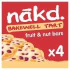 nakd. Bakewell Tart Fruit & Nut Bars Multipack, 4x35g